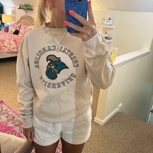 Coastal Carolina crewneck size small